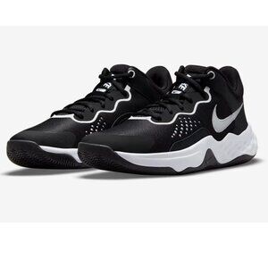 Men's 10.5- Nike Fly By Mid 3 Basketball Sneaker Black/White -DD9311-003